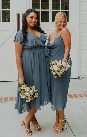 Slate Blue Bridesmaid Dresses – Show Me ...